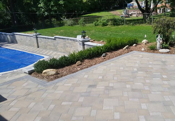 Custom Outdoor Living Hardscaping Services in Livonia MI | A-Team Hardscapes - pool