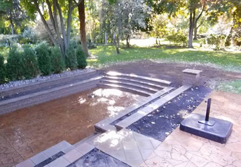 Custom Outdoor Living Hardscaping Services in Livonia MI | A-Team Hardscapes - steps